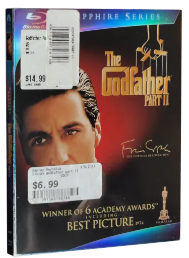 The Godfather Part II Blu-ray, Paramount Pictures Home Entertainment