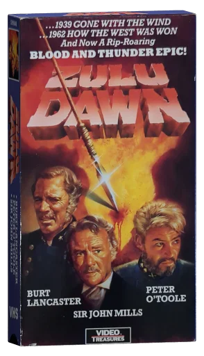 Zulu Dawn VHS, Video Treasures