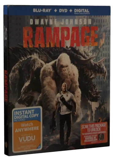 Rampage Blu-ray, Warner Bros.