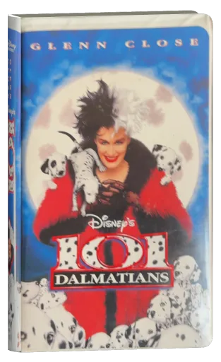 101 Dalmatians VHS, Walt Disney Home Video