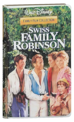 Swiss Family Robinson VHS, Walt Disney Home Video