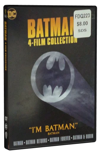 Batman 4-Film Collection DVD cover