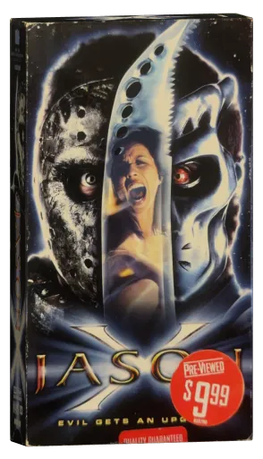Jason X VHS, New Line Home Entertainment