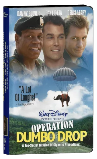 Operation Dumbo Drop VHS, Walt Disney