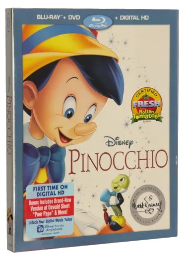 Pinocchio Blu-ray, Walt Disney