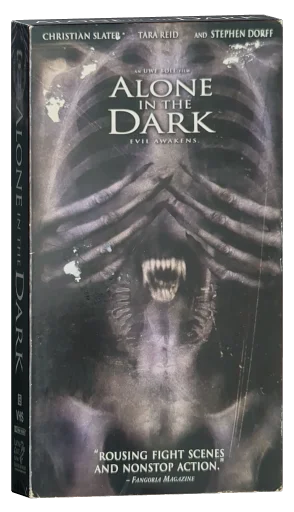 Alone in the Dark VHS, Lions Gate Home Entertainment
