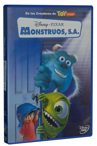 Monsters, Inc. DVD, Disney Pixar