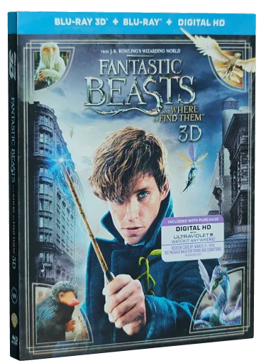 Fantastic Beasts and Where to Find Them Blu-ray, Warner Bros. Home Entertainment