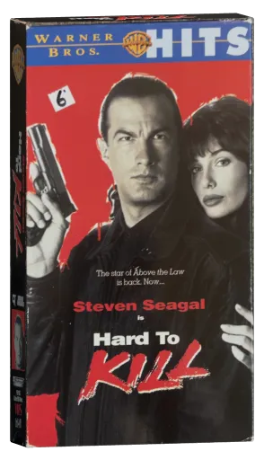 Hard to Kill VHS, Warner Home Video