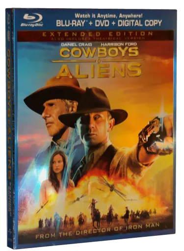 Cowboys & Aliens Blu-ray, Universal Studios