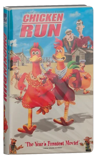 Chicken Run VHS, DreamWorks Home Entertainment