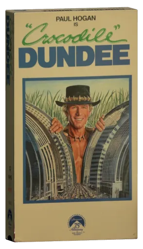 Crocodile Dundee VHS, Paramount Pictures Home Entertainment