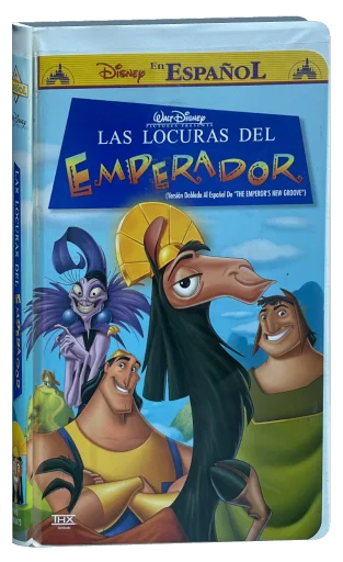 Las Lacuras Del Emperador VHS cover