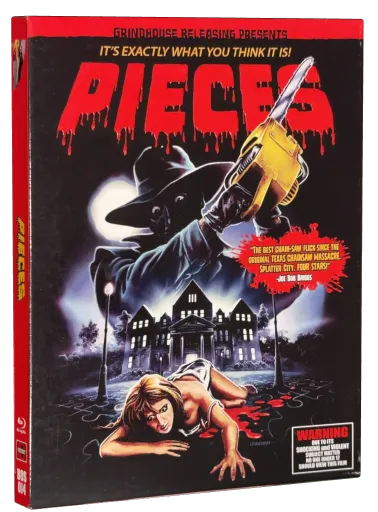 Pieces Blu-ray, Grindhouse Releasing
