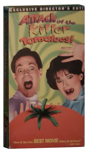 Attack of the Killer Tomatoes! VHS, Buena Vista Home Video