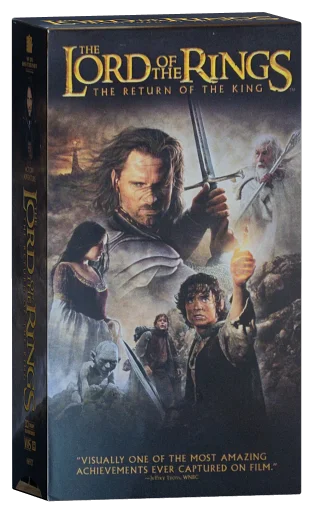 The Lord of the Rings: The Return of the King VHS, New Line