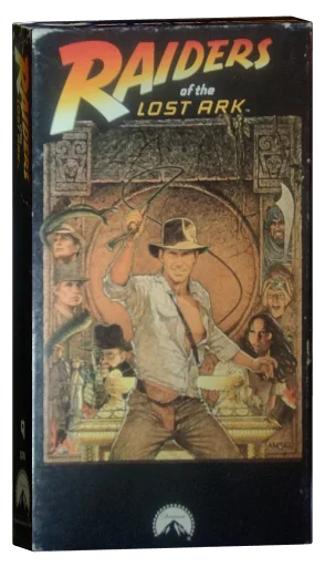 Raiders of the Lost Ark VHS, Paramount