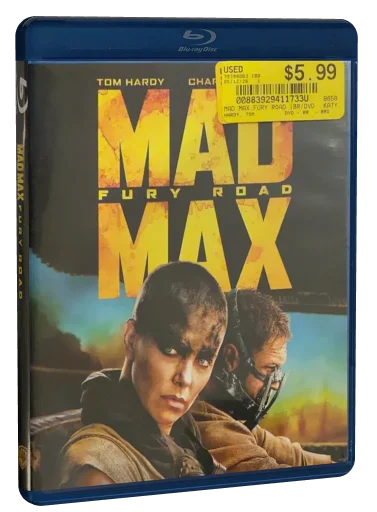Mad Max: Fury Road Blu-ray, Warner Bros. Home Entertainment