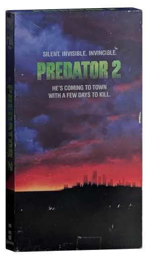 Predator 2 VHS, CBS/FOX Video