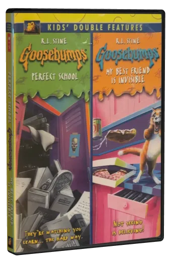 Goosebumps Kids' Double Feature: Perfect School, My Best Friend is Invisible DVD cover