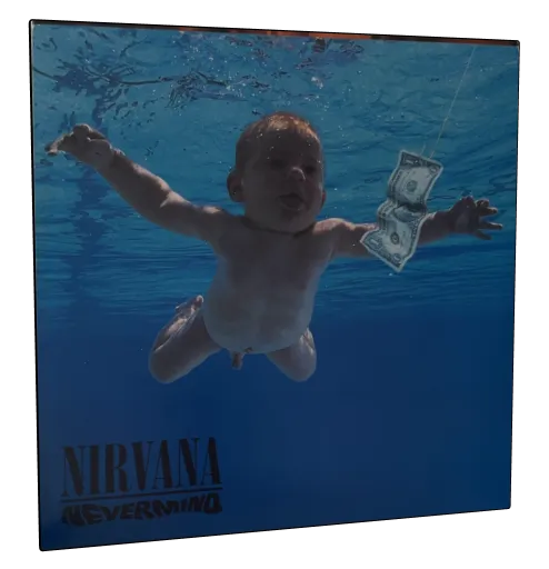 Nevermind Laserdisc cover