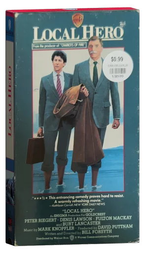 Local Hero VHS, Warner Home Video