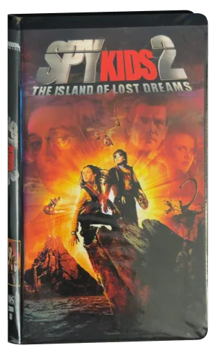 Spy Kids 2: The Island of Lost Dreams VHS, Dimension Home Video