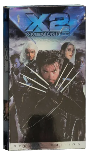 X2: X-Men United VHS, 20th Century Fox Home Entertainment