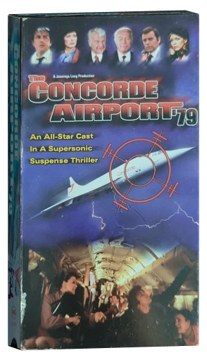 The Concorde... Airport '79 VHS, GoodTimes Home Video