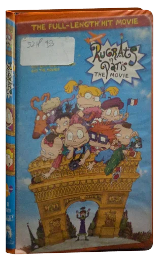 Rugrats in Paris: The Movie VHS, Paramount