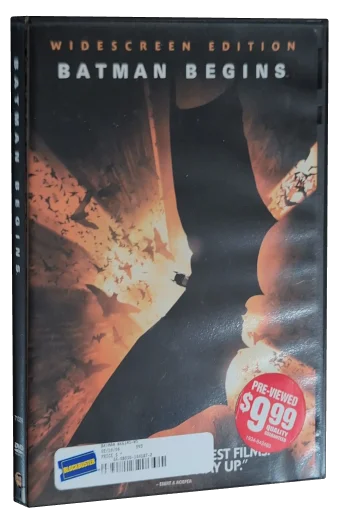 Batman Begins DVD, Warner Home Video