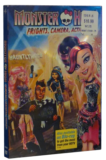 Monster High: Frights, Camera, Action! DVD, Universal Studios Home Video