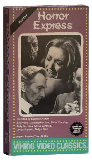 Horror Express VHS, Viking Video Classics