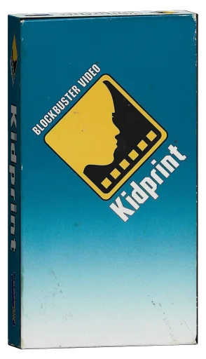 blockbuster kidsprint VHS cover