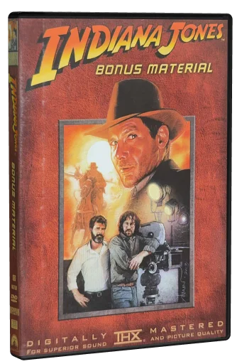 Indiana Jones Bonus Material DVD, Paramount Pictures