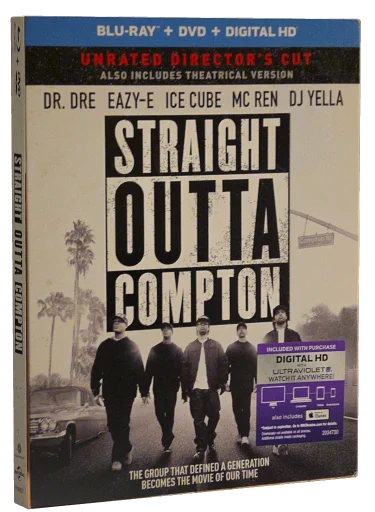 Straight Outta Compton Blu-ray, Universal Studios Home Video