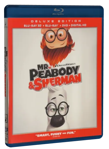 Mr. Peabody & Sherman Blu-ray, Fox