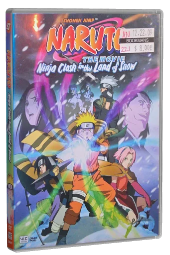 Naruto the Movie: Ninja Clash in the Land of Snow DVD, VIZ Media