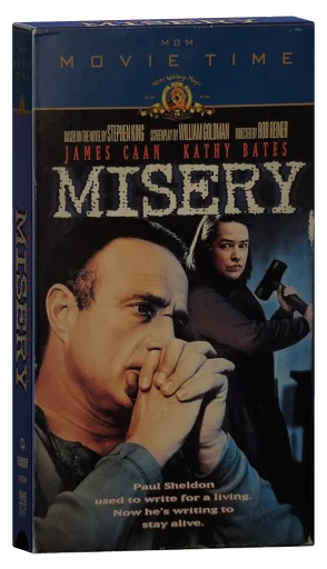 Misery VHS, MGM/UA Home Entertainment