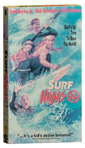 Surf Ninjas VHS, Columbia TriStar Home Video