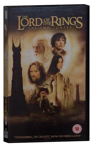 The Lord of the Rings: The Two Towers VHS, New Line Cinema