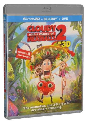 Cloudy with a Chance of Meatballs 2 Blu-ray, Sony Pictures Home Entertainment