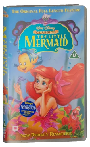 The Little Mermaid VHS, Buena Vista Home Entertainment