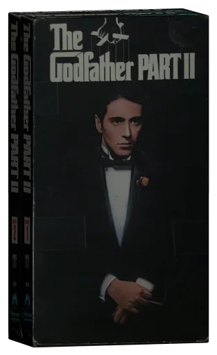 The Godfather Part II VHS, Paramount Home Video