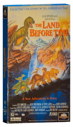 The Land Before Time VHS, MCA Universal Home Video