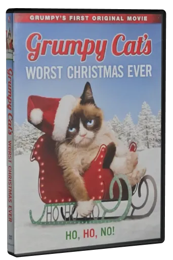 Grumpy Cat's Worst Christmas Ever DVD, Lionsgate