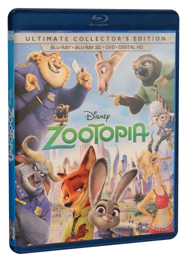 Zootopia Blu-ray, Buena Vista Home Entertainment