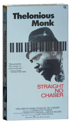 Thelonious Monk: Straight, No Chaser VHS cover