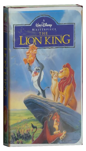 The Lion King VHS, Walt Disney Home Video