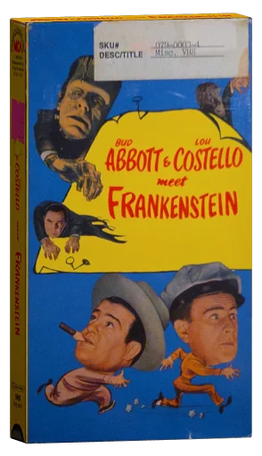 Bud Abbott and Lou Costello Meet Frankenstein VHS, MCA